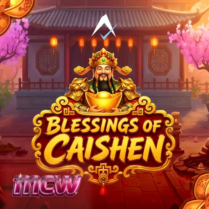 Blessings of Caishen স্লট গেমের রঙিন এবং আকর্ষণীয় ইন্টারফেস